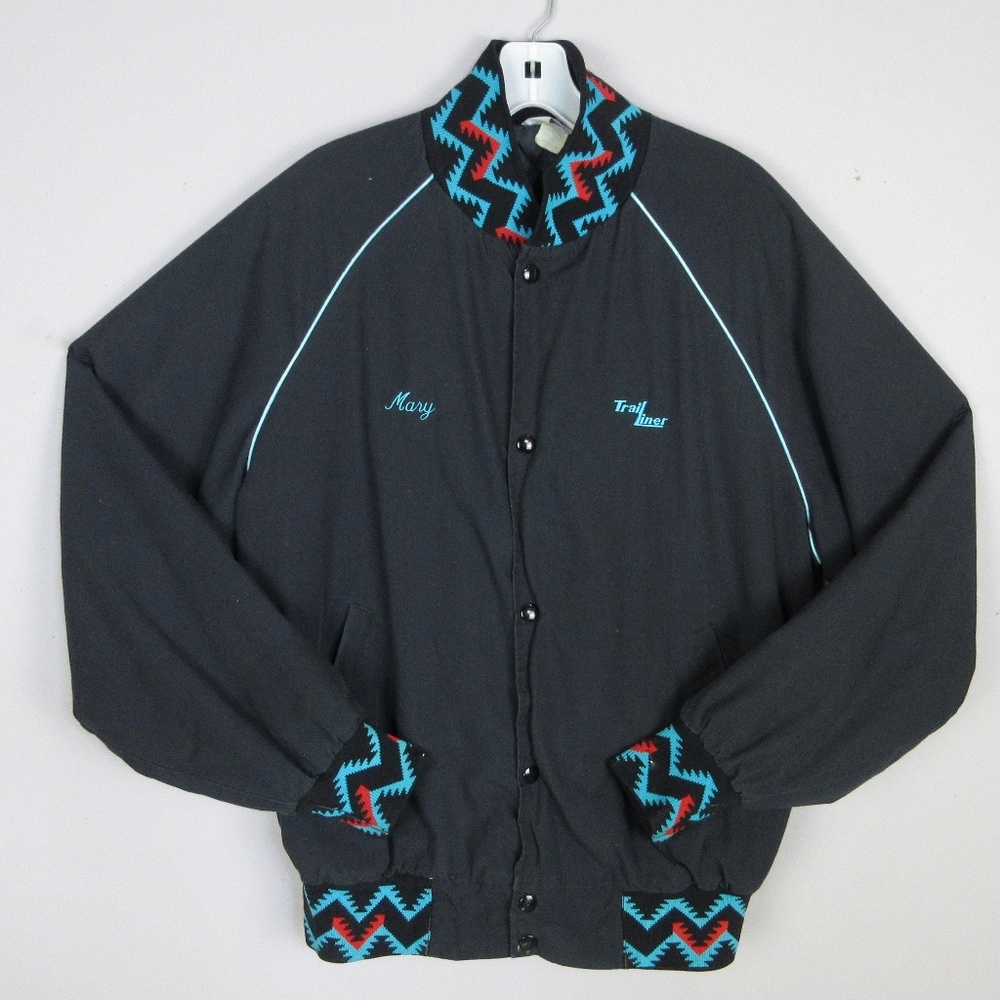 Vintage Worn by A Woman Trucker Jacket, Sz L